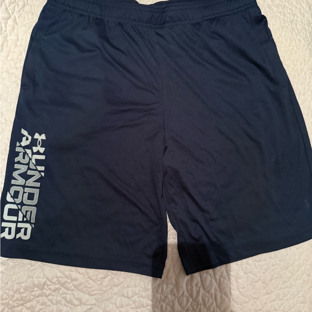 Under Armour Men's Dark Blue Athletic Shorts